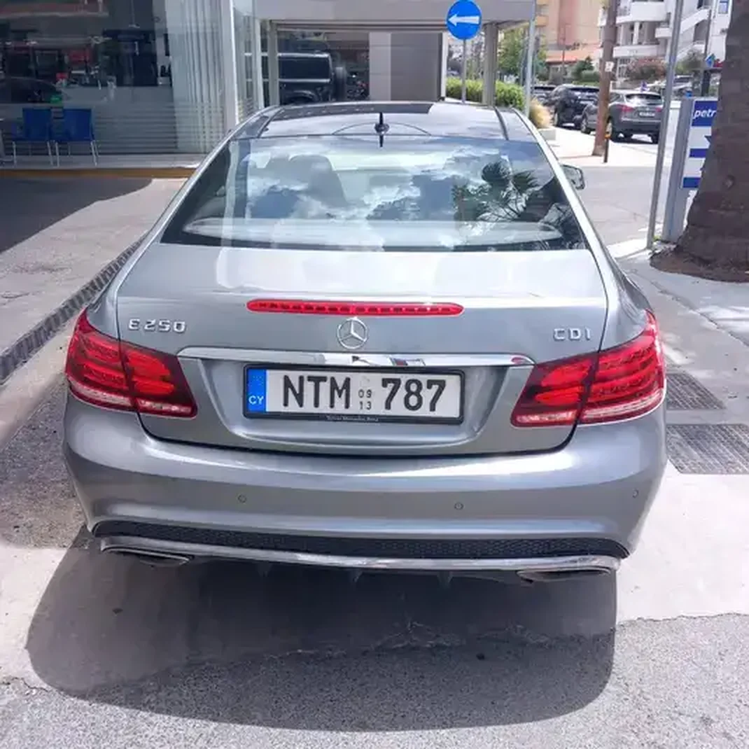 2013 Mercedes E 2,1L 2013 Cyprus