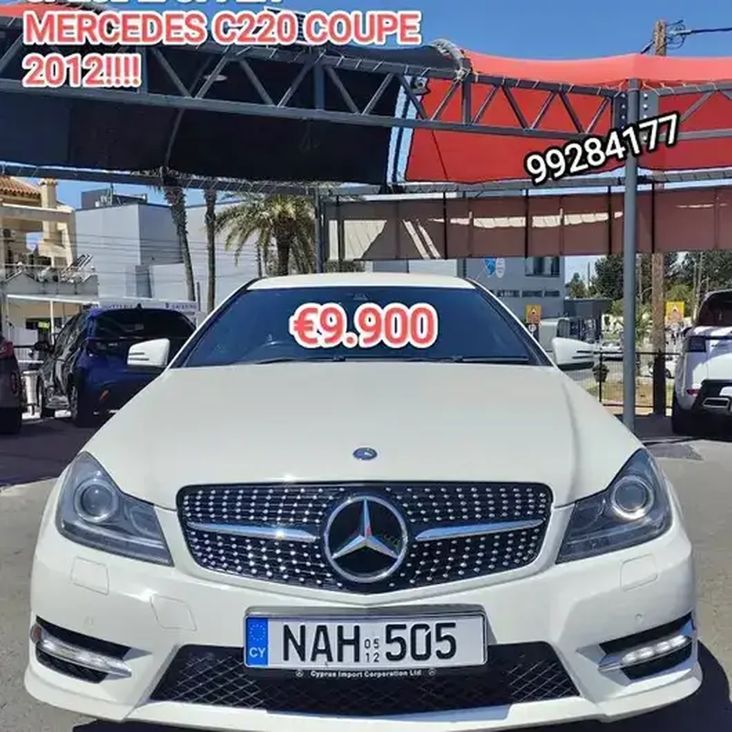 2013 Mercedes C 2,0L 2013 Cyprus