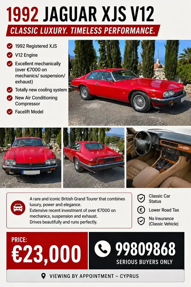 Jaguar XJ 7,0L 1992