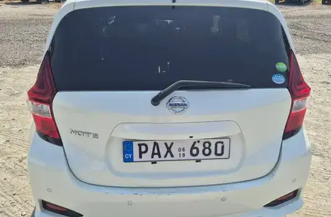 2019 Nissan Note 2019 Cyprus