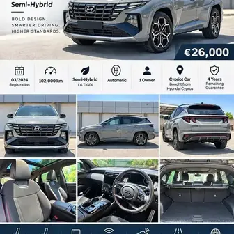 Hyundai Tucson 1,6L 2024