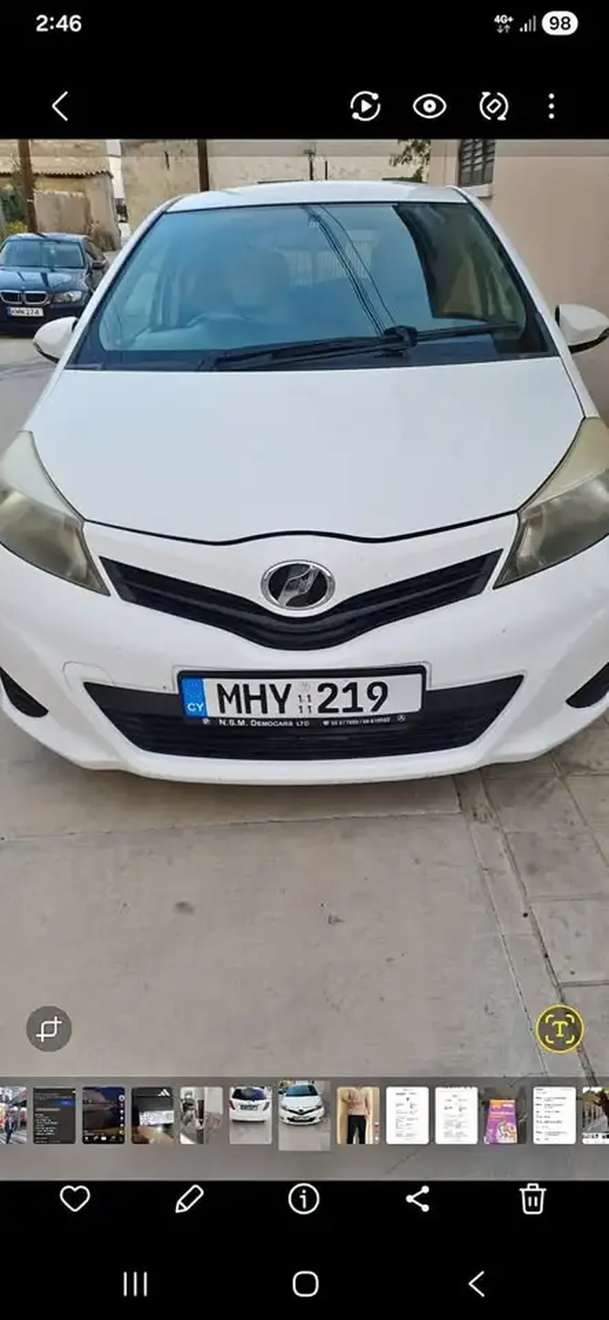 Toyota Vitz 1,3L 2011